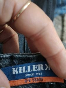 6-8 yrs killer denims 3 Pairs