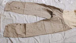 Stylish Beige Cargo Pants