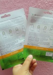 200 Only😙🌸Mamaearth Combo Of 2⃣ Sheet Masks