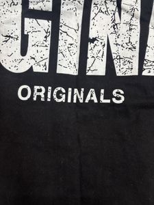 Originals Black varsity inspired denim jacket
