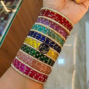 Navaratri spl bangles 🌈🪷✨Bangle Set