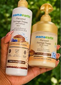 Mamaearth Shampoo &amp; Hair Mask Set