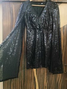 Sparkly Sequin Long Sleeve ROMPER