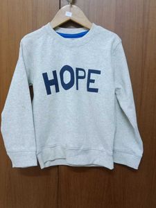Grey HOPE Crewneck Sweatshirt