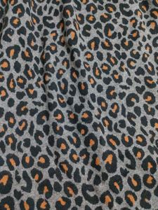 Leopard Print Midi Skirt