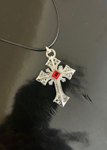 Cross Pendant Necklace gothic grunge Y2k