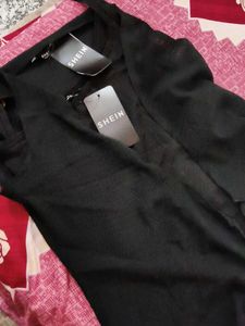 Shein Black Spaghetti Strap Top