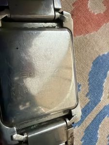 Sandoz watch for men silver colour