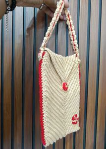 Handmade Crochet Clutch Bag