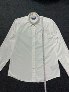 Classic White Button-Down Shirt