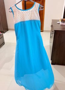 Cute Blue Party Dress