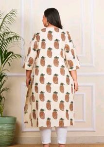 Beautiful Off White Kurti..🤍✨