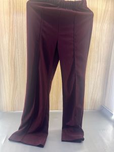Velvet Wide Leg Pants