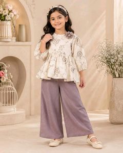 Embroidered fabric with solid matching fabri