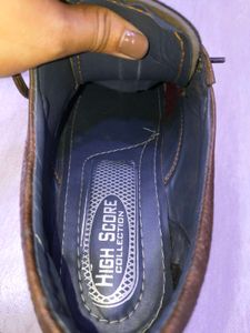Men's Casual Brown Leather Shoes