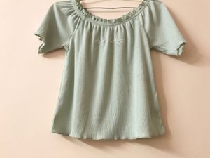 New Olive Green Top