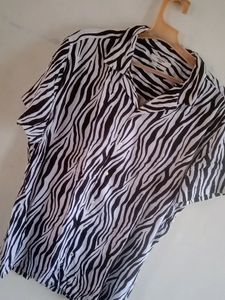 Jack &amp; Jones Zebra Pattern Shirt