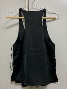 H&amp;M Sleek Black Racerback Tank Top