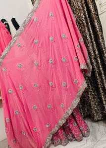 Y2K Pink Embellished Lehenga Choli