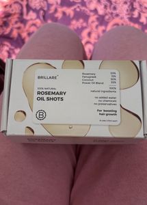 Brillare Rosemary Oil Shots for Hair Growth