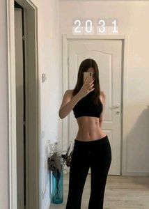 Stylish Black Flare Pants