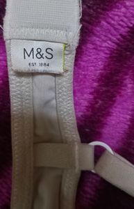 m&amp;s brand bra white colour