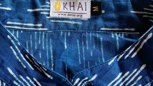 Men's Indigo Long Kurta