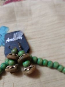 Bohemian Blue Beaded Necklace