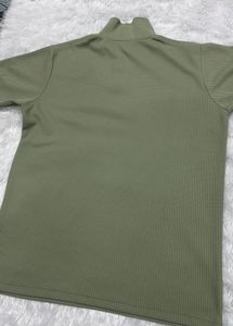 Men's Olive Green Polo Shirt