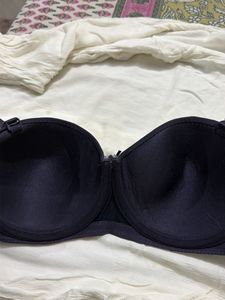 Navy Blue Padded Bra