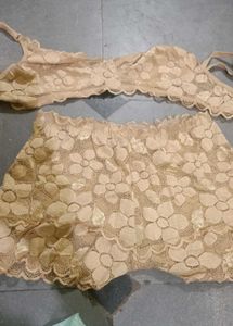 Lace Bra & Short Set
