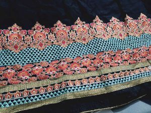 Black Embroidered Kurta