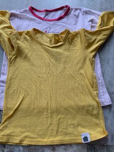 Bundle of 6 girls Pajama Tops