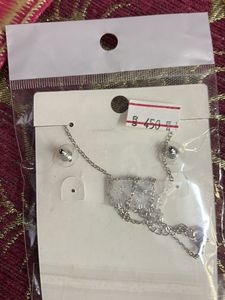 Elegant Pink Crystal Jewelry Set