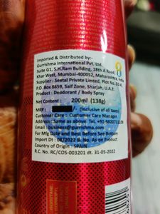 New Nike Women Floral Deodrant