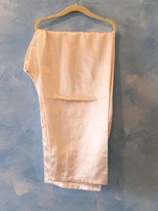 Satin Pajama Set-White