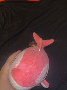 Cute Pink Shark Plush Toy