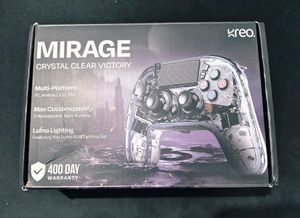 Kreo Mirage Crystal Clear Victory Gaming Controlle