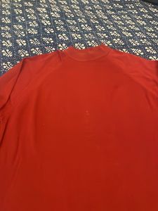 Men’s Sweater, Pure Wool, Size L, Maroonish rust C