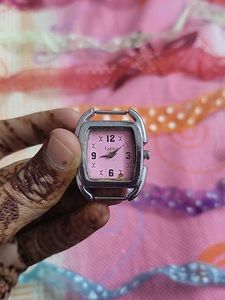 Women's Watch and with colourfull belt