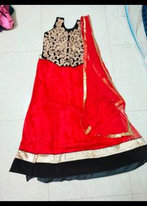 Semi Stitched Lehanga