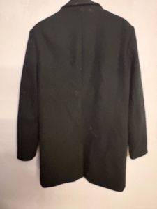 Classic Black Wool Coat