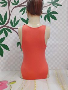 (1300)Primark Coral Racerback Bodysuit