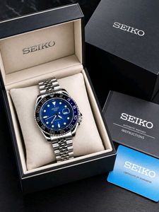 Seiko Automatic Blue Dial Watch