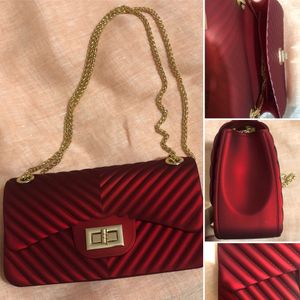 Red luxury sling/ shoulder bag