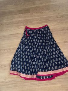 Beautiful Ethnic Skirt (adjustable with str