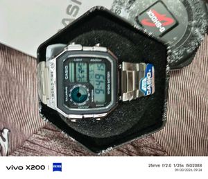 Casio G-Shock Watch PREMIUM SILVER  color