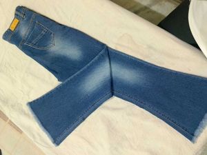 Women's Blue Bell Bottom Jeans