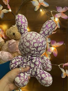 Dior Print Plush Bunny Toy
