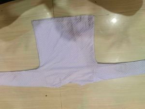 Cute Lavender Textured Long Sleeve Top